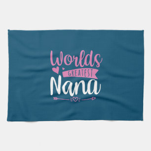 Mutter Art World Beste Nana Geschirrtuch