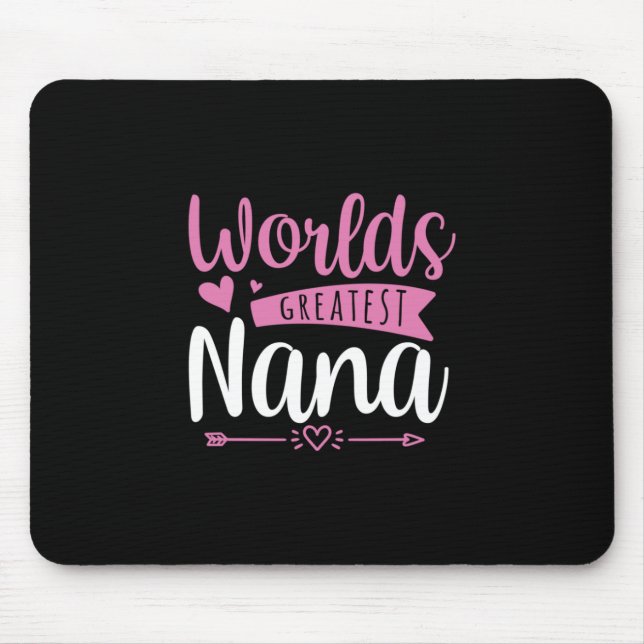 Mutter Art World Beste Nana Mousepad (Vorne)