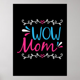 Mutter Art Wow Mama Poster