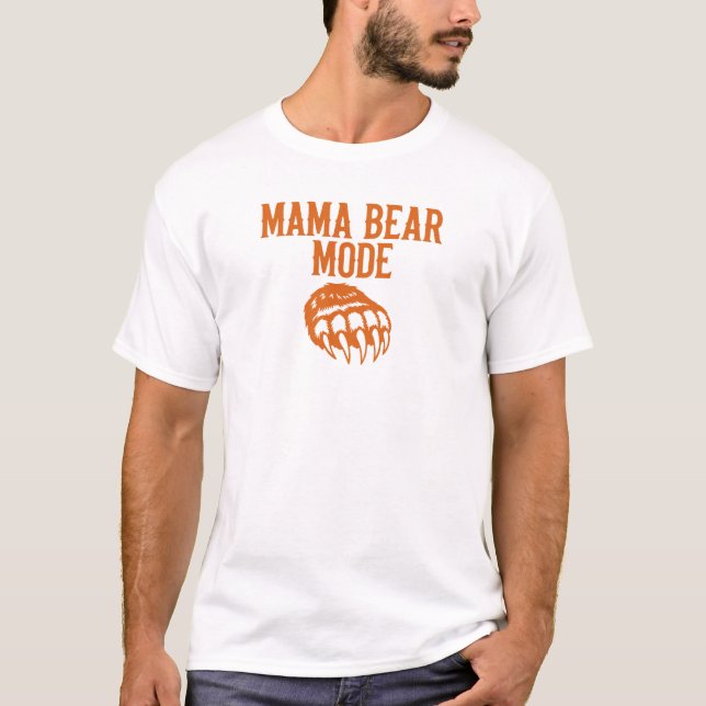MUTTER BÄR MODE T-Shirt (Vorderseite)