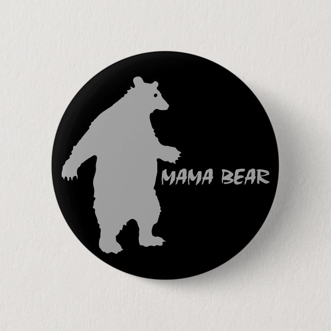 Mutter Bear Button (Vorderseite)