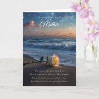 Mutter Beileid Verlust der Mama mit spirituellem G
