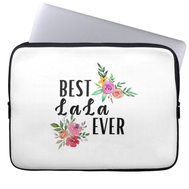 Mutter Best Lala je Geburtstag Laptopschutzhülle (Vorderseite)