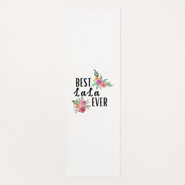 Mutter Best Lala je Geburtstag Yogamatte (Vorderseite)