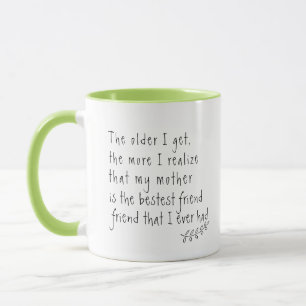 Mutter Beste Freundin Zitate Tasse - Mutter Gesche