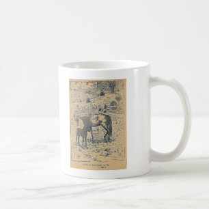 Mutter beugte sich zu mir Black Beauty Kaffeetasse