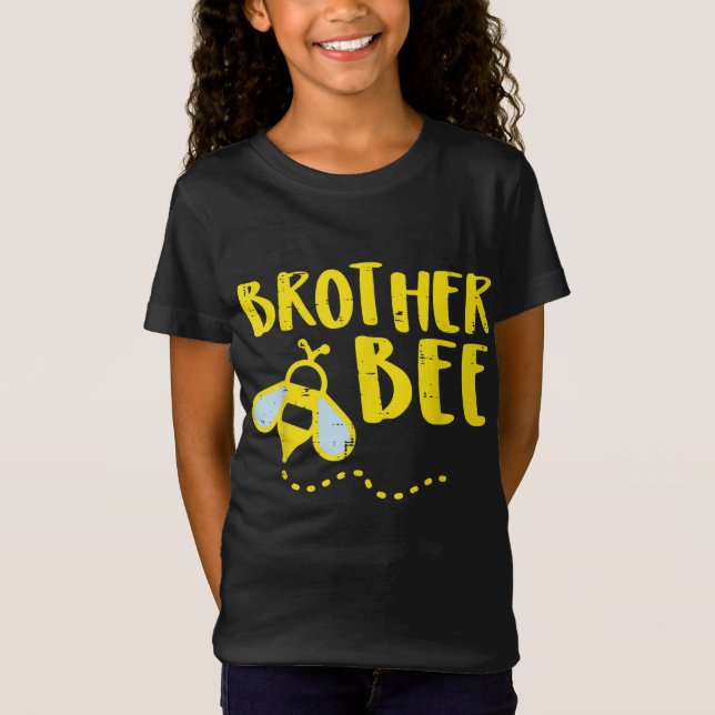 Mutter Biene Familie Matching Bro Männer Jungen Ki T-Shirt (Vorderseite)