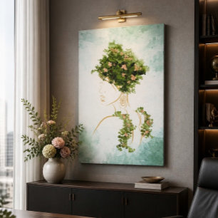 Mutter Blossom Canvas Print (verschiedene Größen) Leinwanddruck