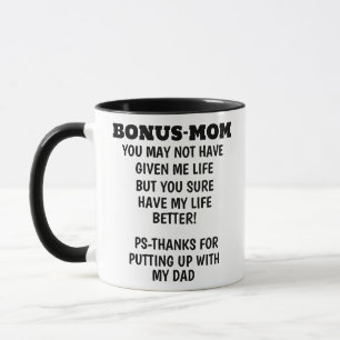 Mutter Bonus, die du mir vielleicht nicht das Lebe Tasse