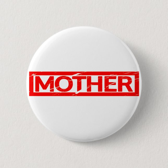 Mutter Briefmarke Button (Vorderseite)