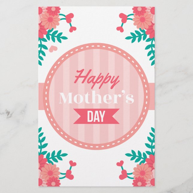 Mütter Briefpapier (Vorderseite)