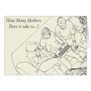 Mütter Day Funny Computer Mum Zitat