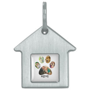 Mütter Day Hund Mama 5 Paw Print Foto Collage Tiermarke