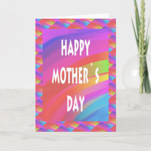 Mütter Day-Rainbow Karte