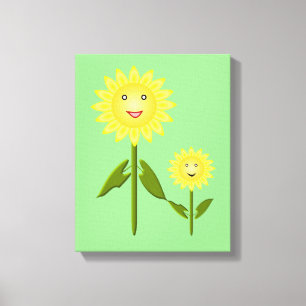 Mütter Day Sunblumen Leinwanddruck