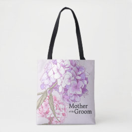 Mutter der Blume Groom Hydrangea Personalisiert Tasche