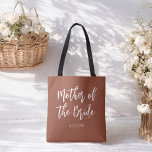 Mutter der Braun Weiße Hochzeit Tasche<br><div class="desc">Mutter der Braun Hochzeitstasche Gut für Hochzeiten,  Brautparty,  Bachelor Party Probe Dinner. Karo mehr Produkte mit diesem Design in der Kollektion unten.</div>