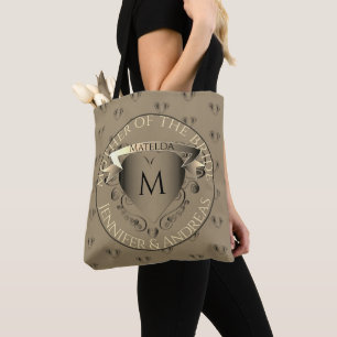 Mutter der Braut Altes Gold Tasche