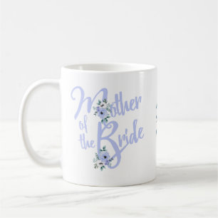 Mutter der Braut Blumenbrief Custom Wedding Kaffeetasse
