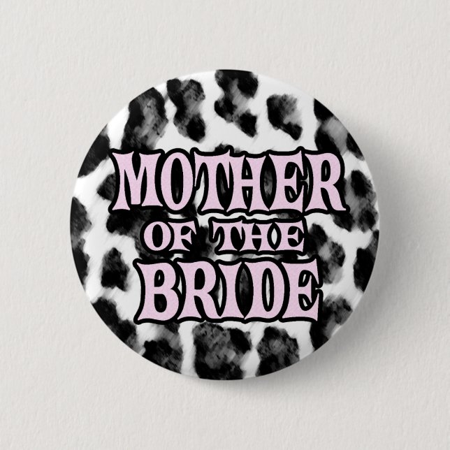 Mutter der Braut Button (Vorderseite)