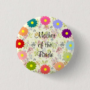Mutter der Braut Button