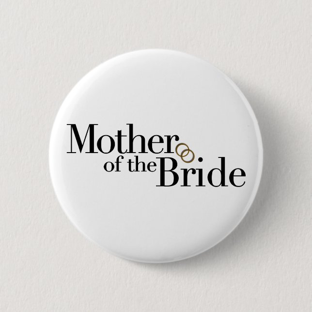 Mutter der Braut Button (Vorderseite)
