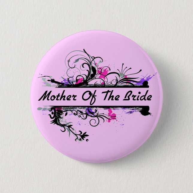 Mutter der Braut Button (Vorderseite)