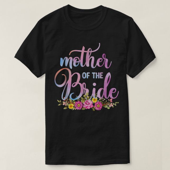 Mutter der Braut Cooler Muttertag 2022  T-Shirt (Design vorne)