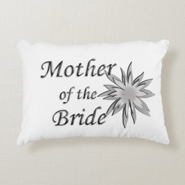 Mutter der Braut Dekokissen (Vorderseite)