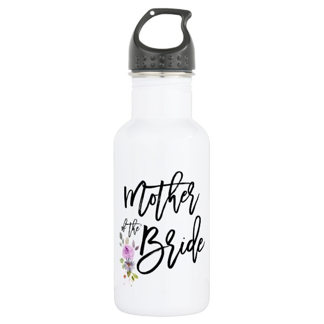 Mutter der Braut Edelstahlflasche (Vorderseite)