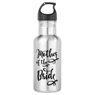 Mutter der Braut Edelstahlflasche