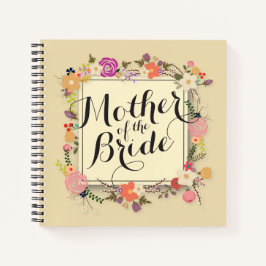 Mutter der Braut Elegant Hochzeit | Gästebuch Notizbuch