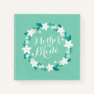 Mutter der Braut Elegant Hochzeit Notebook Notizbuch