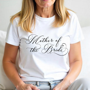 Mutter der Braut – Elegante Schrift für die Hochze Tri-Blend Shirt
