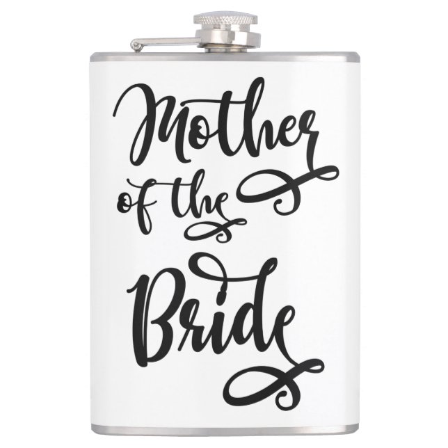 Mutter der Braut Flachmann (Vorderseite)