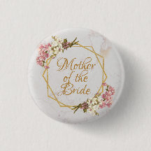 Mutter der Braut Hochzeit Gold Marmor Orchideen
