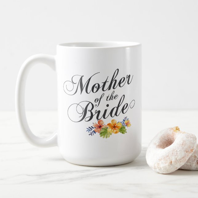 Mutter der Braut Hochzeit | Klassische Tasse (Mit Donut)