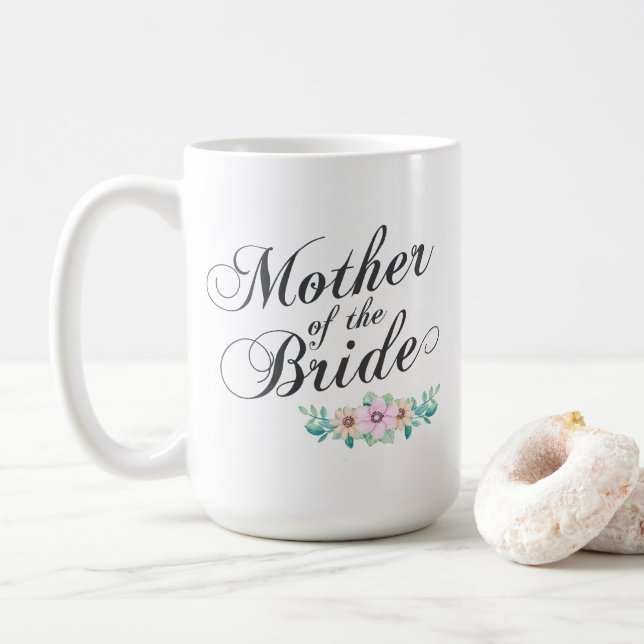 Mutter der Braut Hochzeit | Klassische Tasse (Mit Donut)