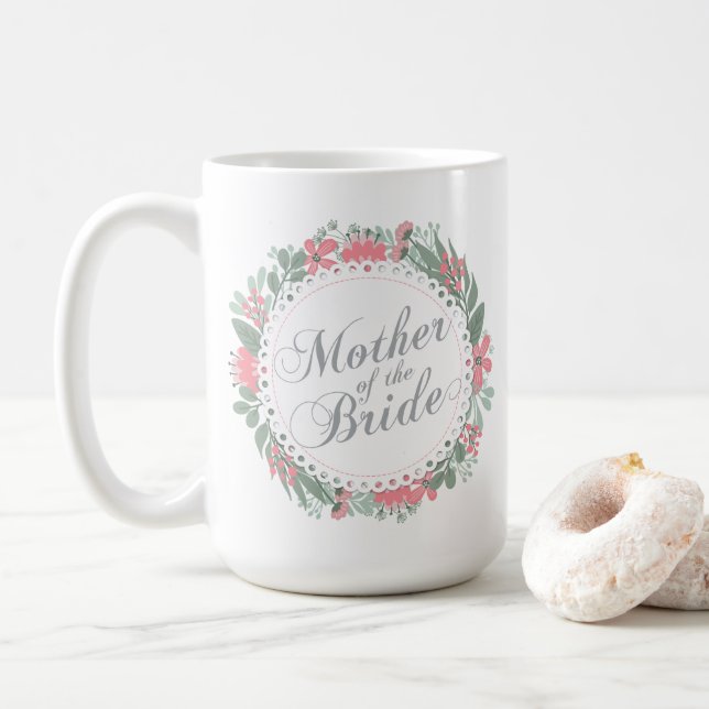 Mutter der Braut Hochzeit | Klassische Tasse (Mit Donut)