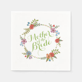 Mutter der Braut Hochzeit | Napkin Serviette