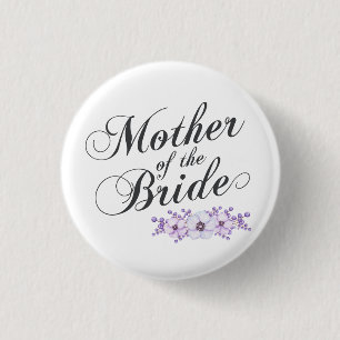 Mutter der Braut Hochzeit Schaltfläche Button