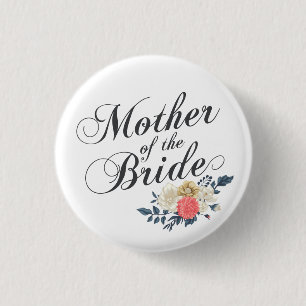 Mutter der Braut Hochzeit   Schaltfläche Button