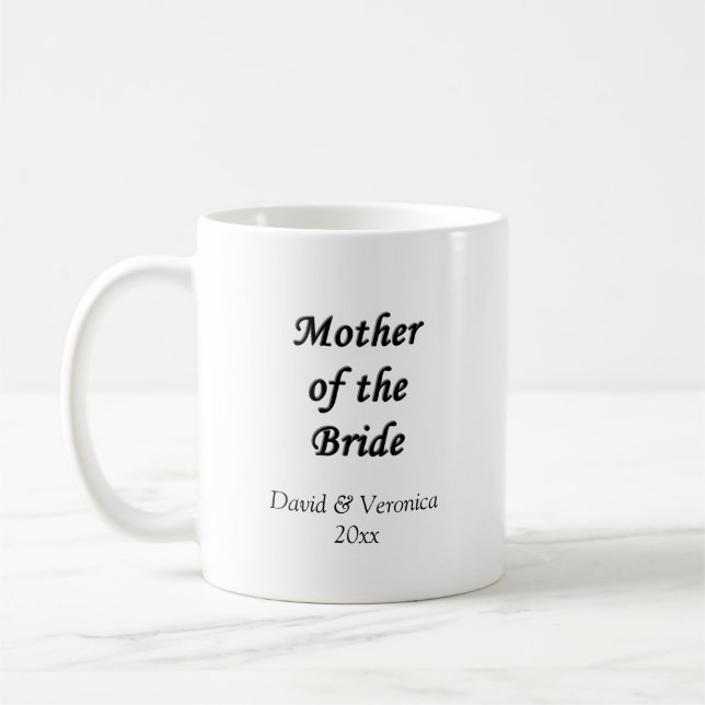 Mutter der Braut Kaffeetasse (Links)