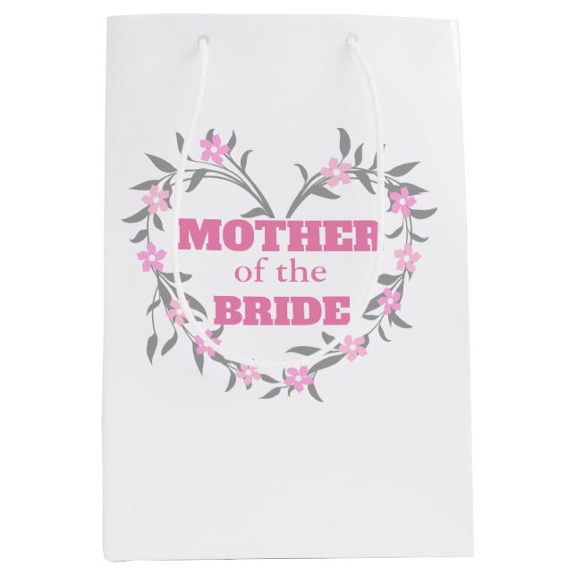 Mutter der Braut Mittlere Geschenktüte (Vorderseite)