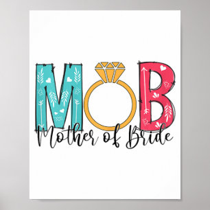 Mütter der Braut Mob Mog Bachelorette Pa Poster