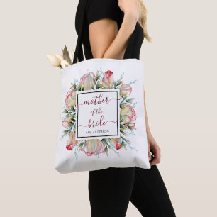 Mutter der Braut Rosa Blumenzwiebeltasche Tasche