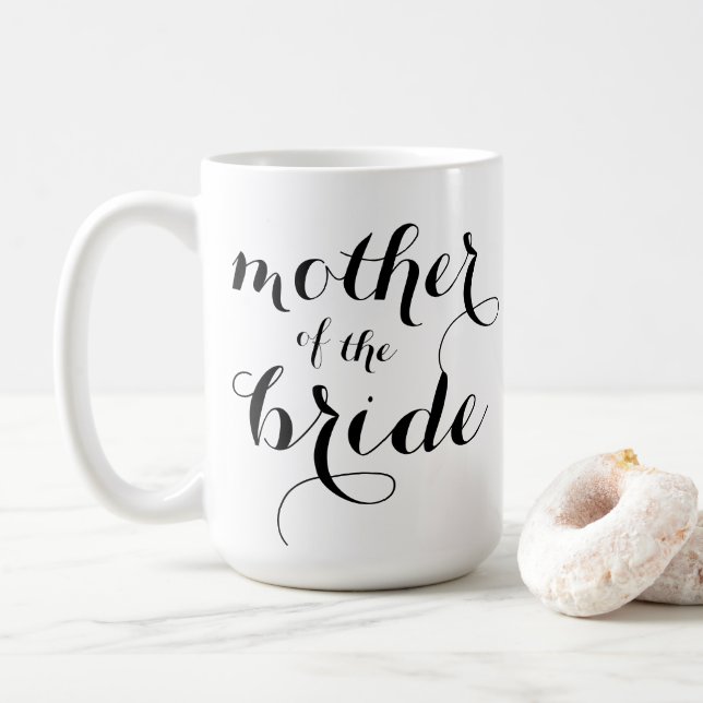 Mutter der Braut-Schale Kaffeetasse (Mit Donut)