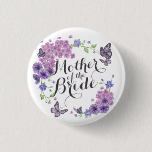 Mutter der Braut-Schmetterlinge, die Button-Knopf Button