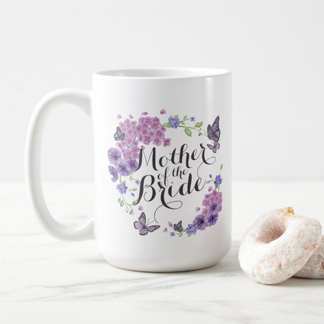 Mutter der Braut-Schmetterlinge, die Tasse Wedding (Mit Donut)