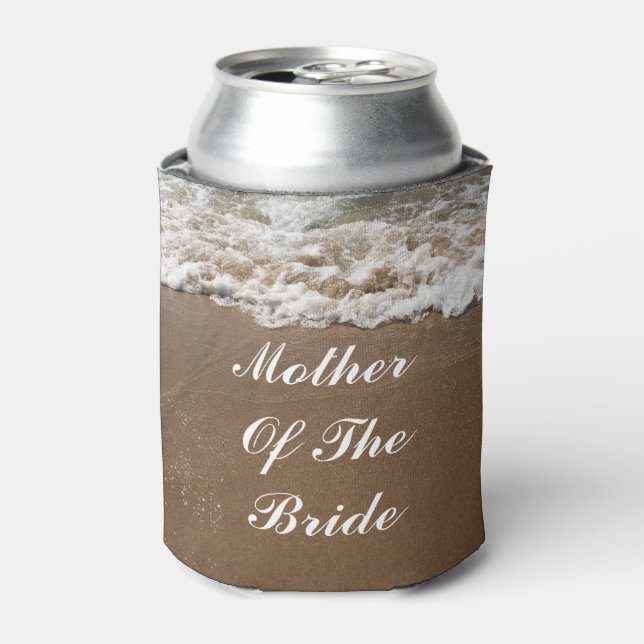Mutter der Braut spendet Gastgeschenke Dosenkühler (Kanne Vorderseite)